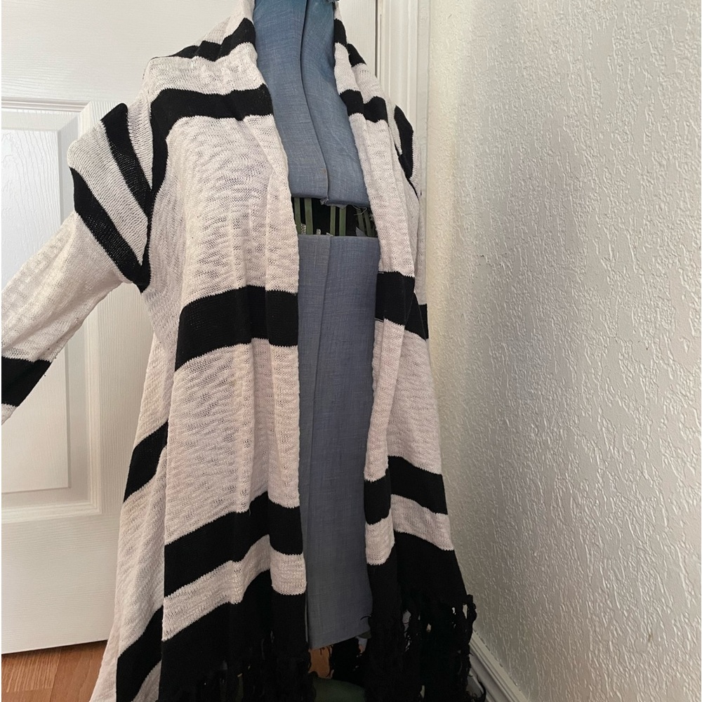 Striped Cardigan